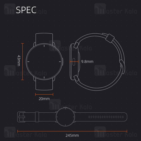 ساعت هوشمند Xiaomi MiBro Lite smart watch XPAW004